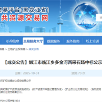 溢價率高達1839%！該地民企競得一建筑用玄武巖